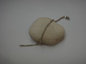 〈vintage silver925〉rope chain bracelet