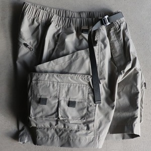 60/40 Cloth  Storage Tool Cargo Shorts　Army Gray
