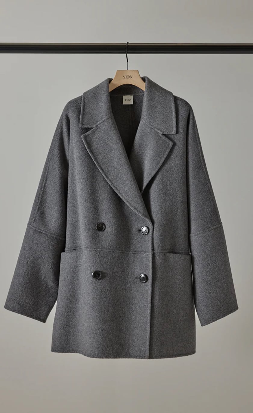 ジャケット・アウター ULTERIOR CASHMERE BEAVER OVER COAT ULTERIOR”PURE CASHMERE BEAVER OVER COAT GREY” | Lapel online