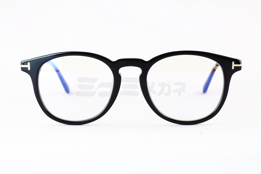 TOM FORD ブルーライトカット TF5891-F-B 005 ボストン メンズ