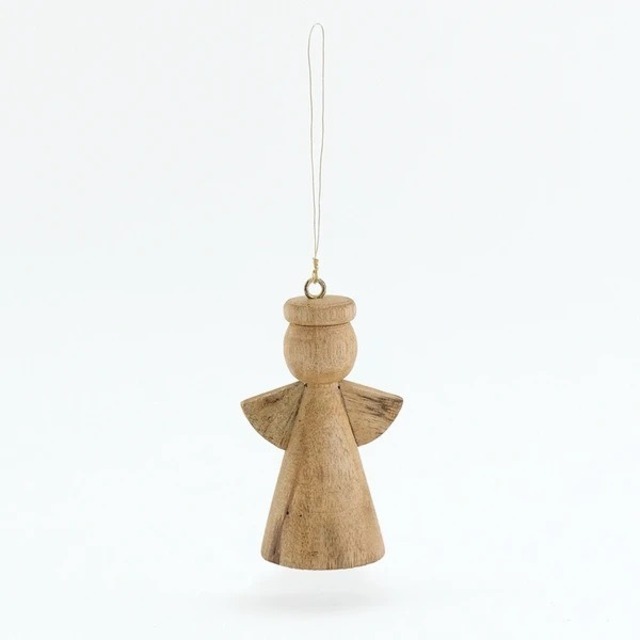 マンゴーウッドオーナメント / 天使