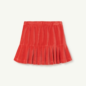 The Animals Observatory / Red Velvet Bird Kids Skirt