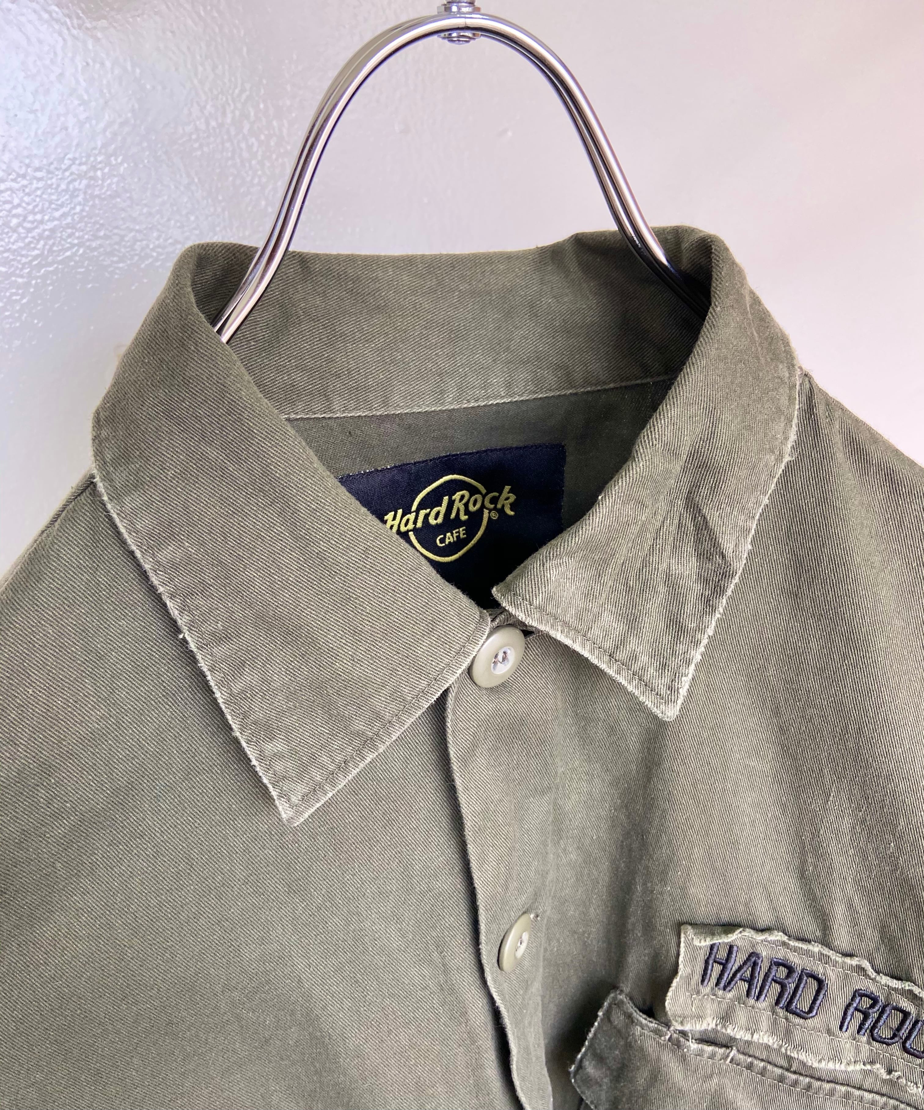 ビンテージ古着 Hard Rock Cafe/ハードロックカフェ 刺繍ワッペン