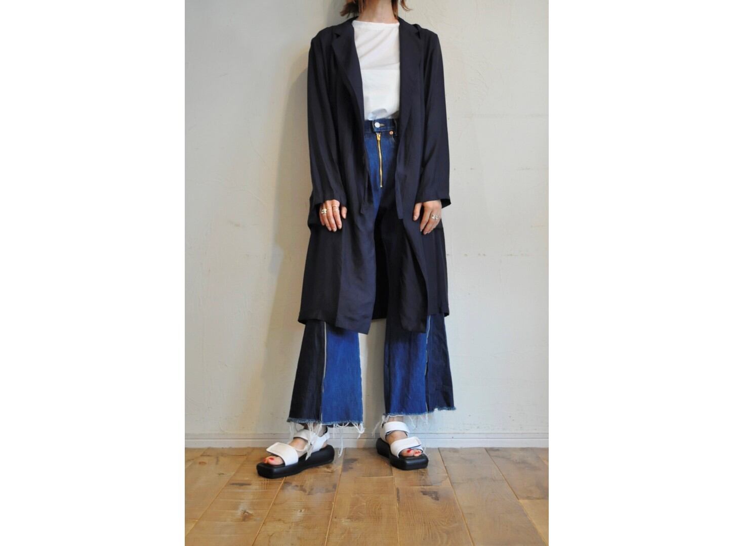 hippiness】cache coeur coat /【ヒッピネス】カシュクールコート