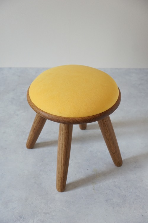 こどもマカロンスツール（オーク）