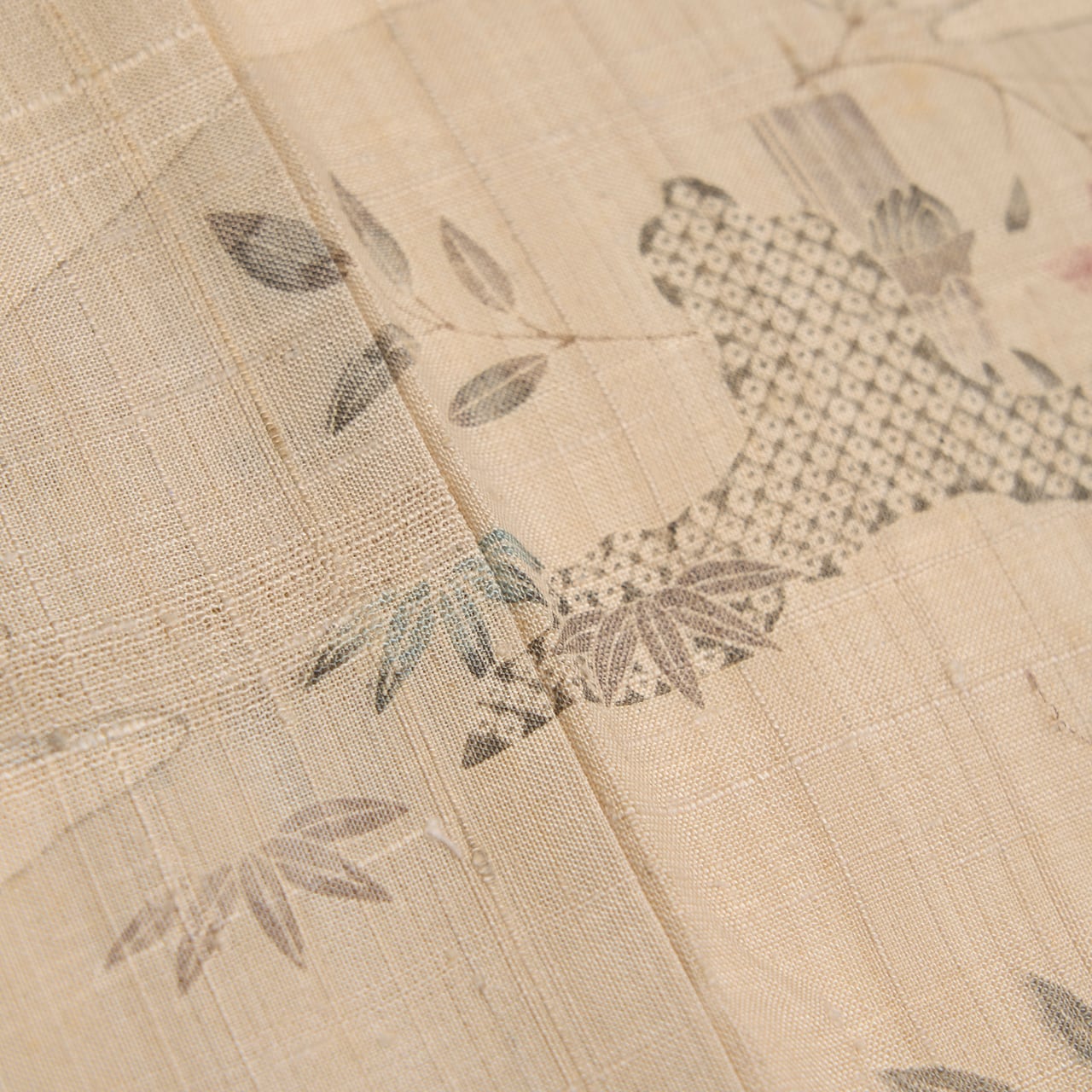 しょうざん 茶屋辻模様 総柄生紬訪問着【未着用品】 | かわの屋