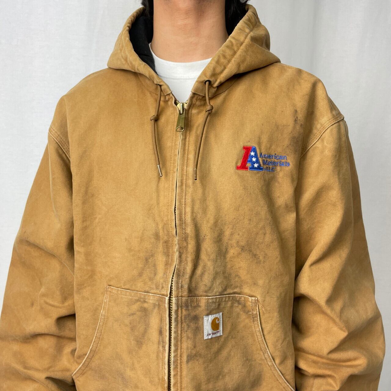 90年代 Carhartt カーハート ダック地 アクティブジャケット メンズXL