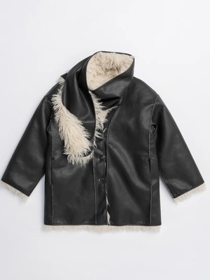 【25AW】PRANK PROJECT プランクプロジェクト /Reversible Fur Coat / ファーコート