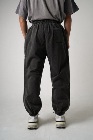 ヴィンテージスウェットロングパンツ　ブラック2