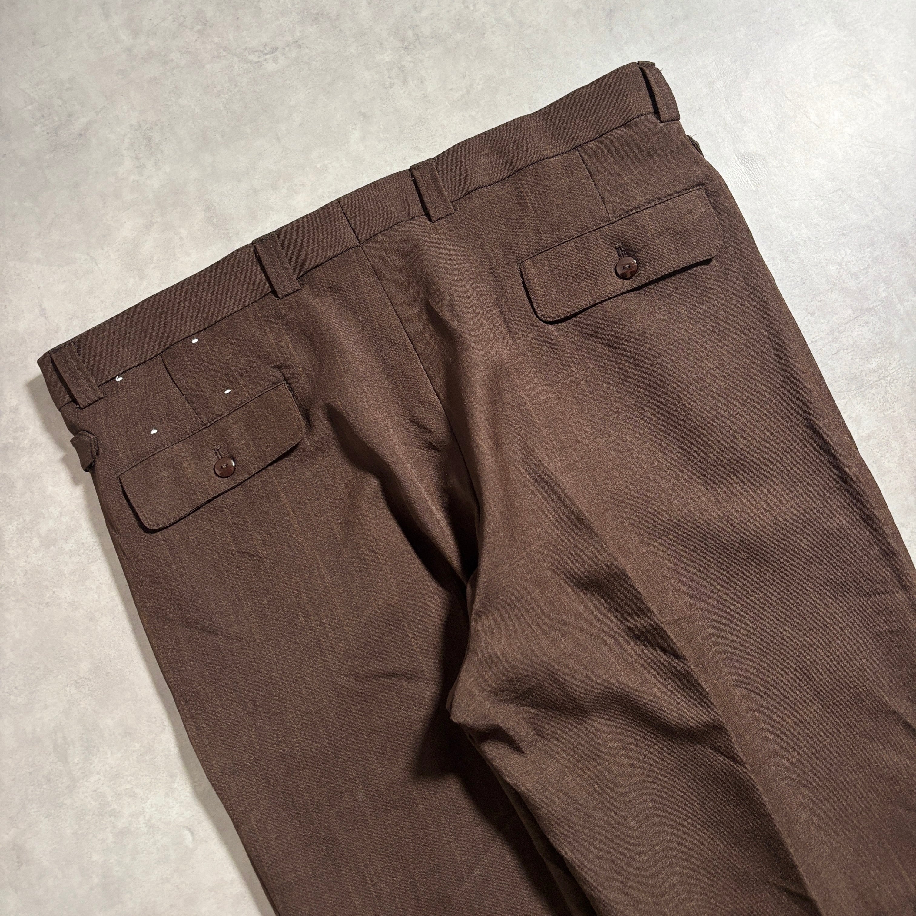 90s Smokey Joe's wide slacks brown | 1921_clothing_