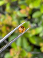 マンダリンガーネット 5.3x5.3x4.0mm, 0.87ct, ナイジェリア産