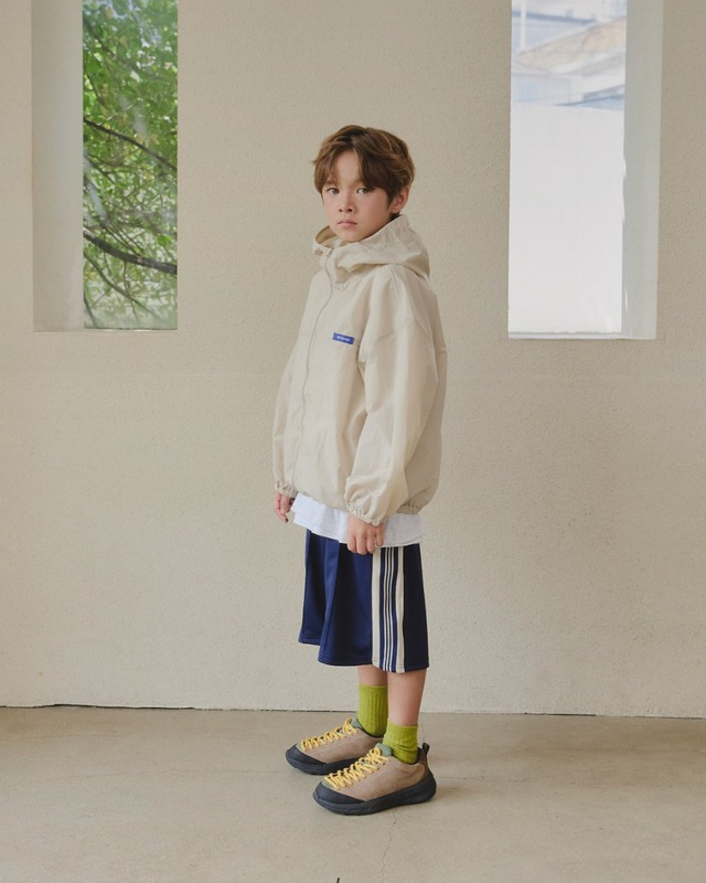 《即納》テープバミューダパンツ　navy　red　size9(112-120)【HIKIKI】※送料無料