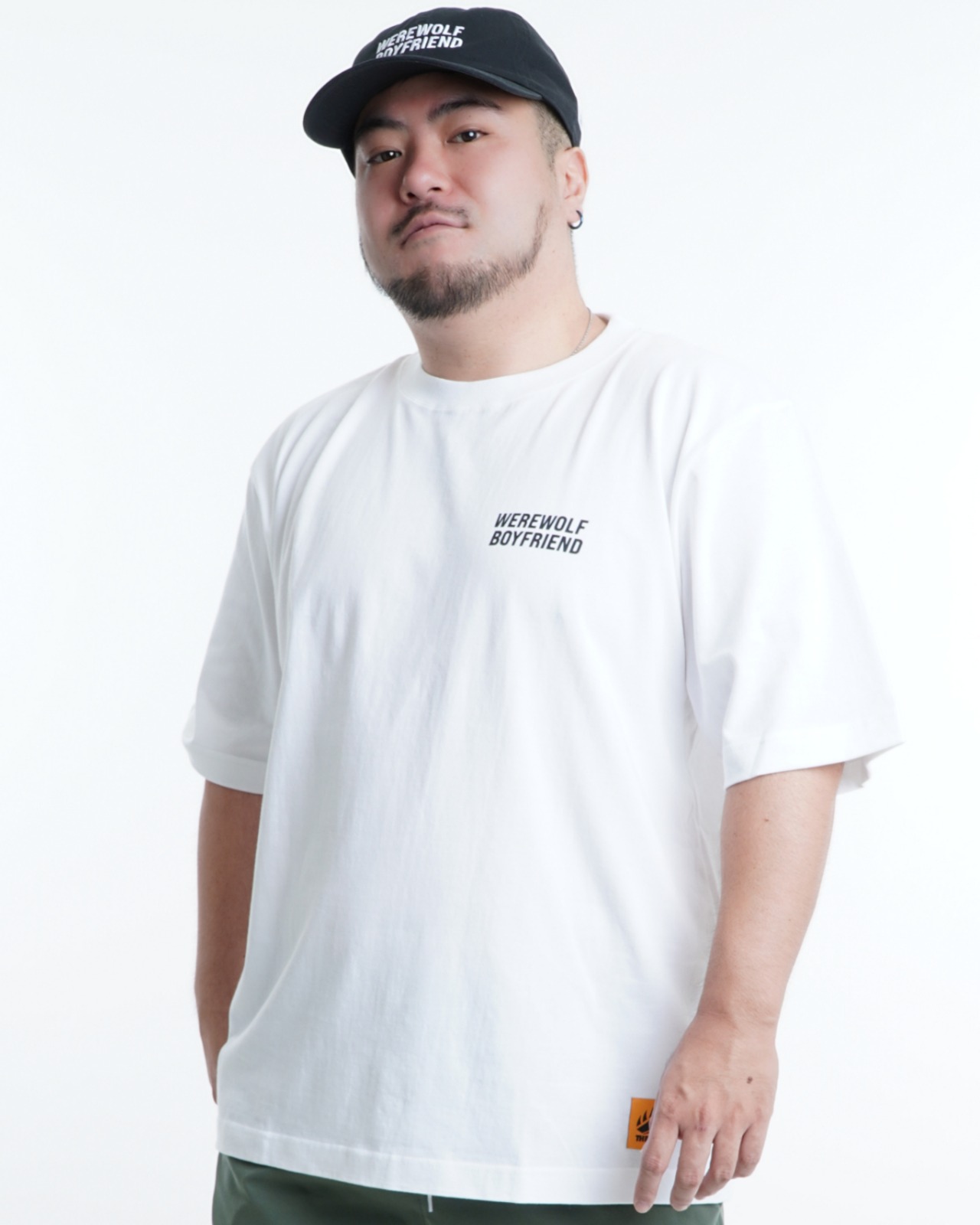 [WEREWOLF BOYFRIEND] オーバーサイズコンフォートTシャツ・White