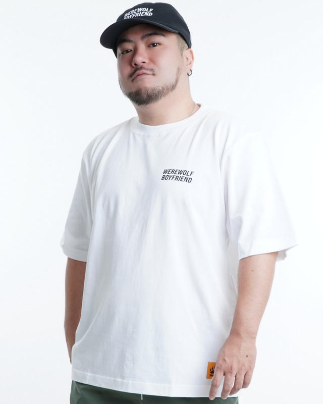 [WEREWOLF BOYFRIEND] オーバーサイズコンフォートTシャツ・White