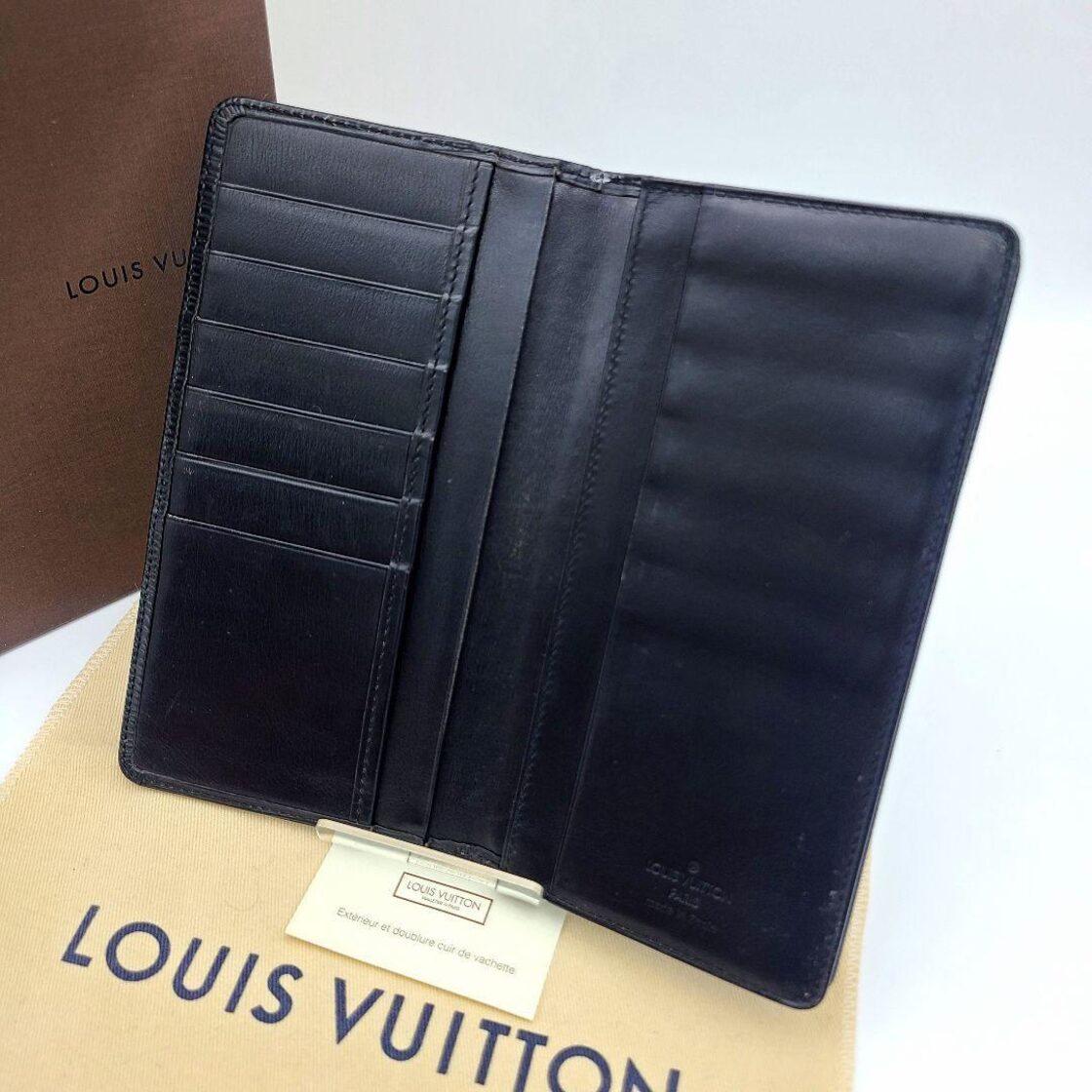 Louis Vuitton ルイヴィトン エピ 長財布 札入れ M63212 黒 | Pay ID