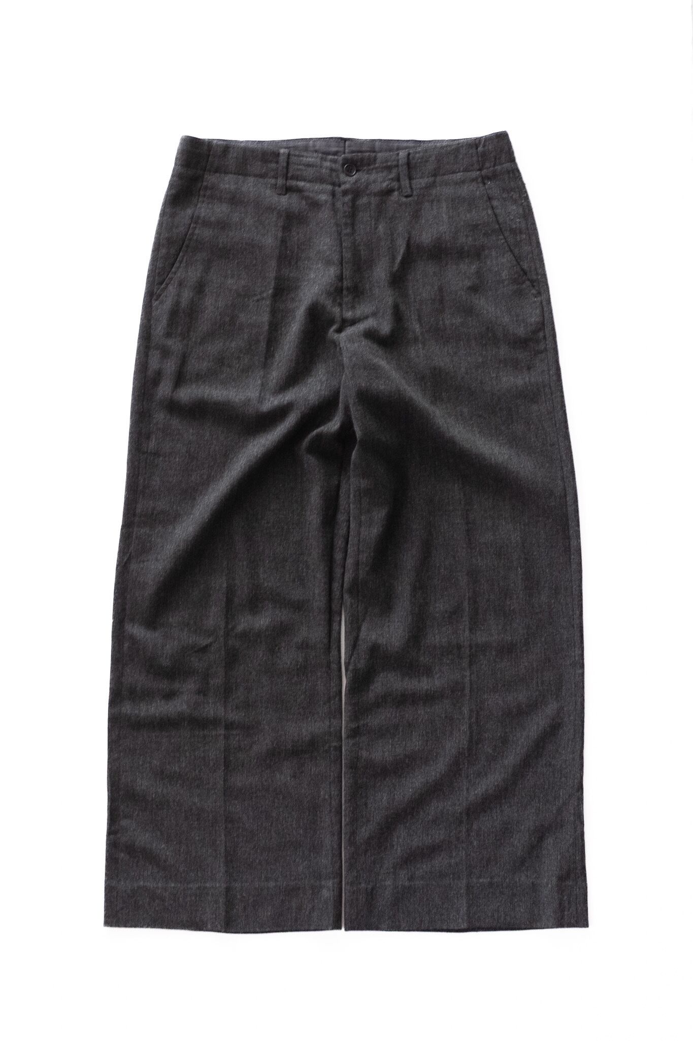 00s EMPORIO ARMANI ワイドストレートスラックス　ウールシルク 00's] 