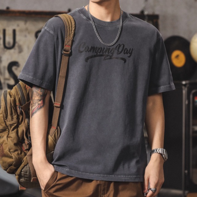 アメリカンレトロ半袖Tシャツ 225860