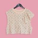 blue flower thermal pullover