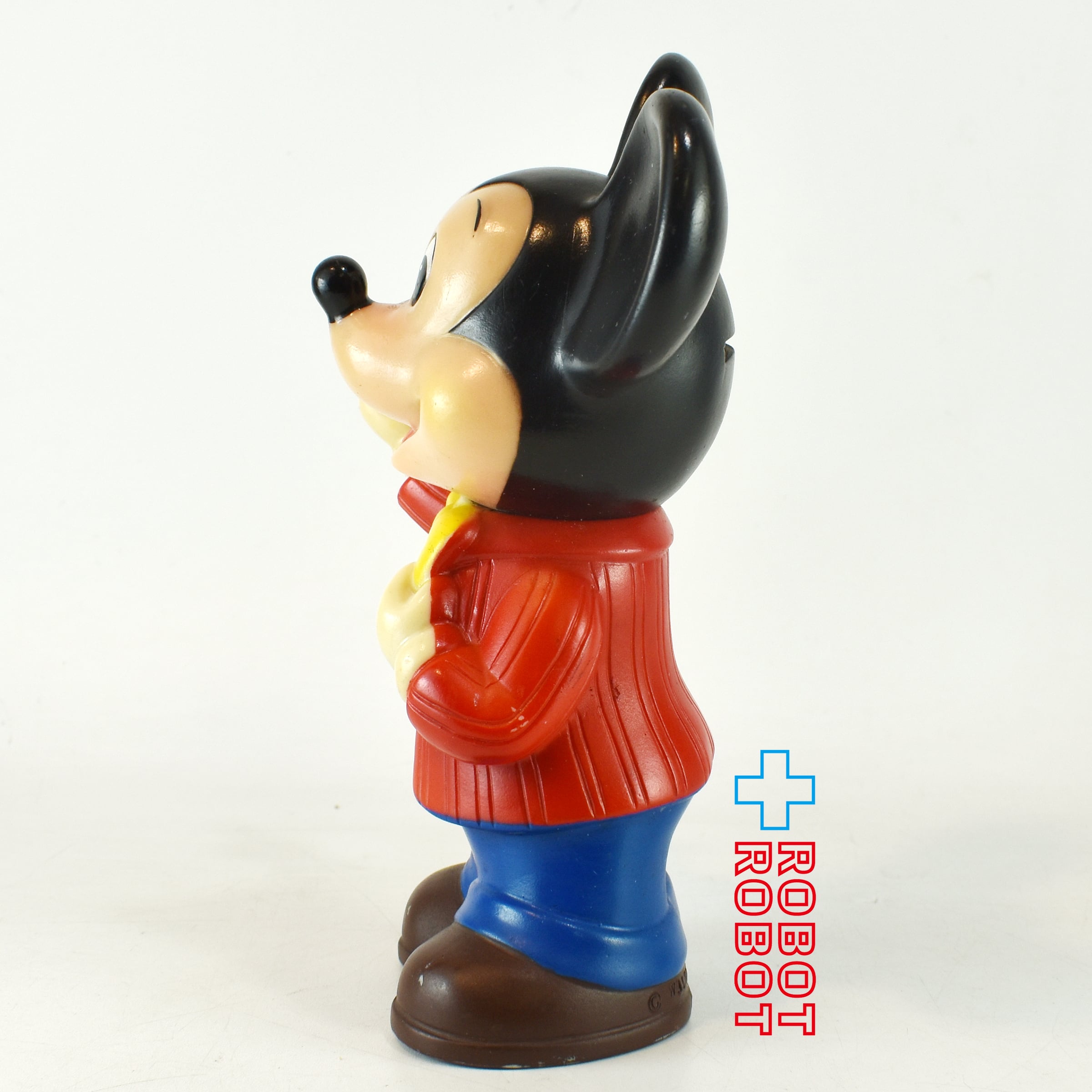 ウォルトディズニープロダクション ミッキーマウス ソフビ貯金箱