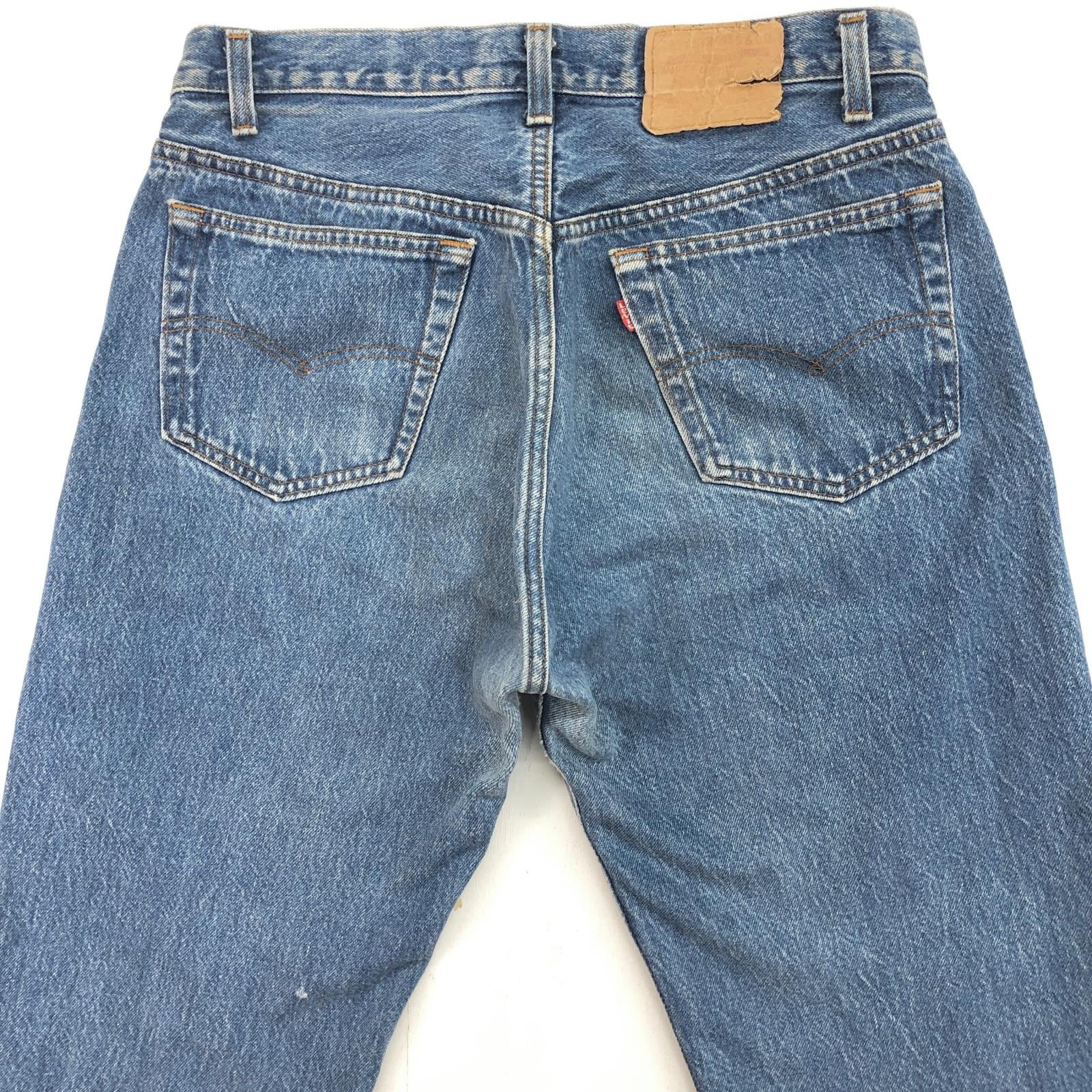 LEVI'S リーバイス 501- 80年代 USA製 ハチマル 脇割 内股シングル