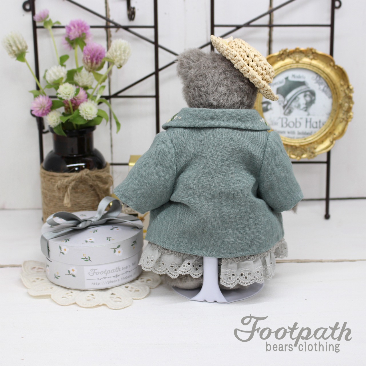 Csb-0013 Alice gray bear set