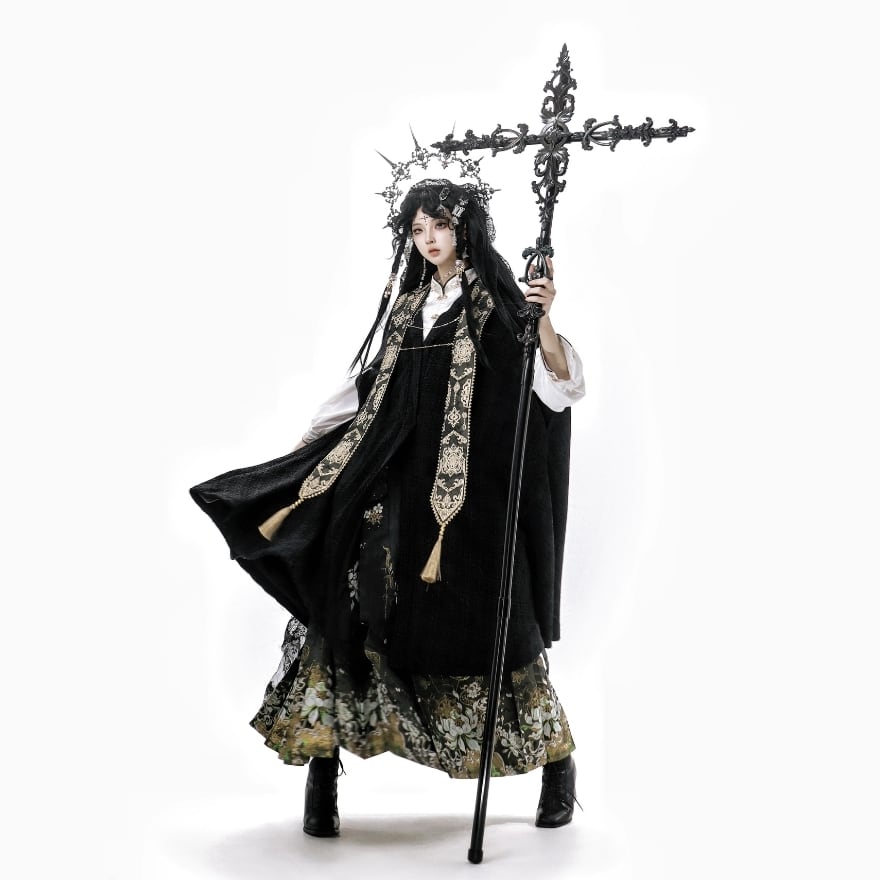 サブカル 服 地雷系 通販 中華ロリィタ チャイナ風 ジャケット レトロ モダン 中華ボタン 個性的