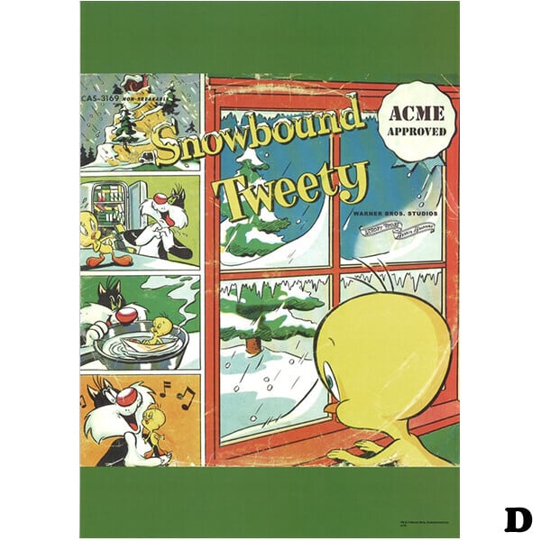 ルーニー・テューンズ（A4サイズ ポスター ）トゥイーティー