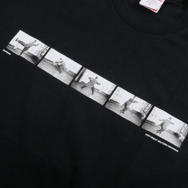 Size【M】 SUPREME シュプリーム 22AW Milford Graves Tee Tシャツ 黒