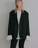 MANOF OVER SIZED LAYERED JACKET 2色展開