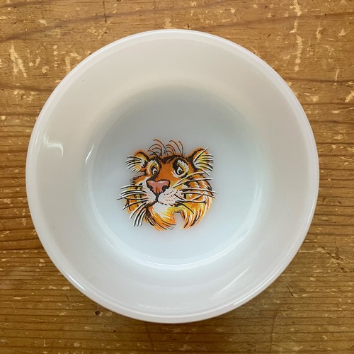 ファイヤーキング（Fire-King）エッソタイガー ストレート・サイド・ボウル