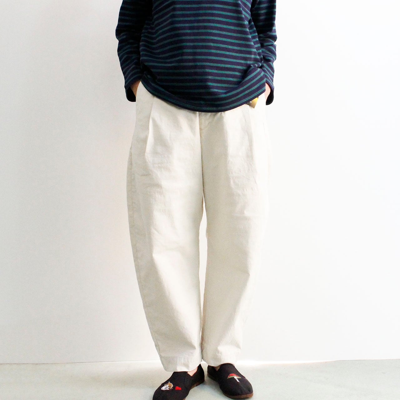 summer grove 夏木立のグリーンスワッグ39cm