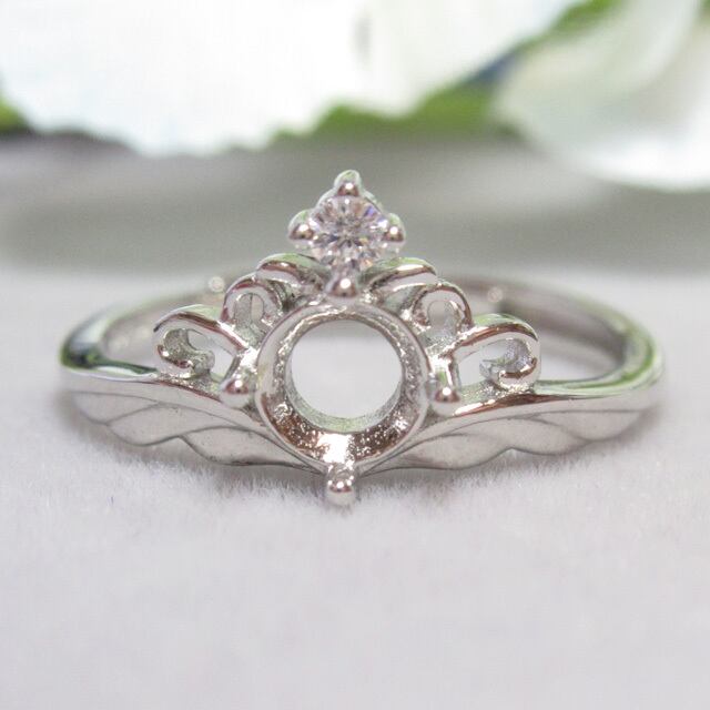 5㎜ プリマージュ ティアラ S925 リング台 SV