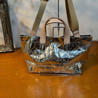 大人気！再入荷　regalo　メタリック3WAYトート(小)