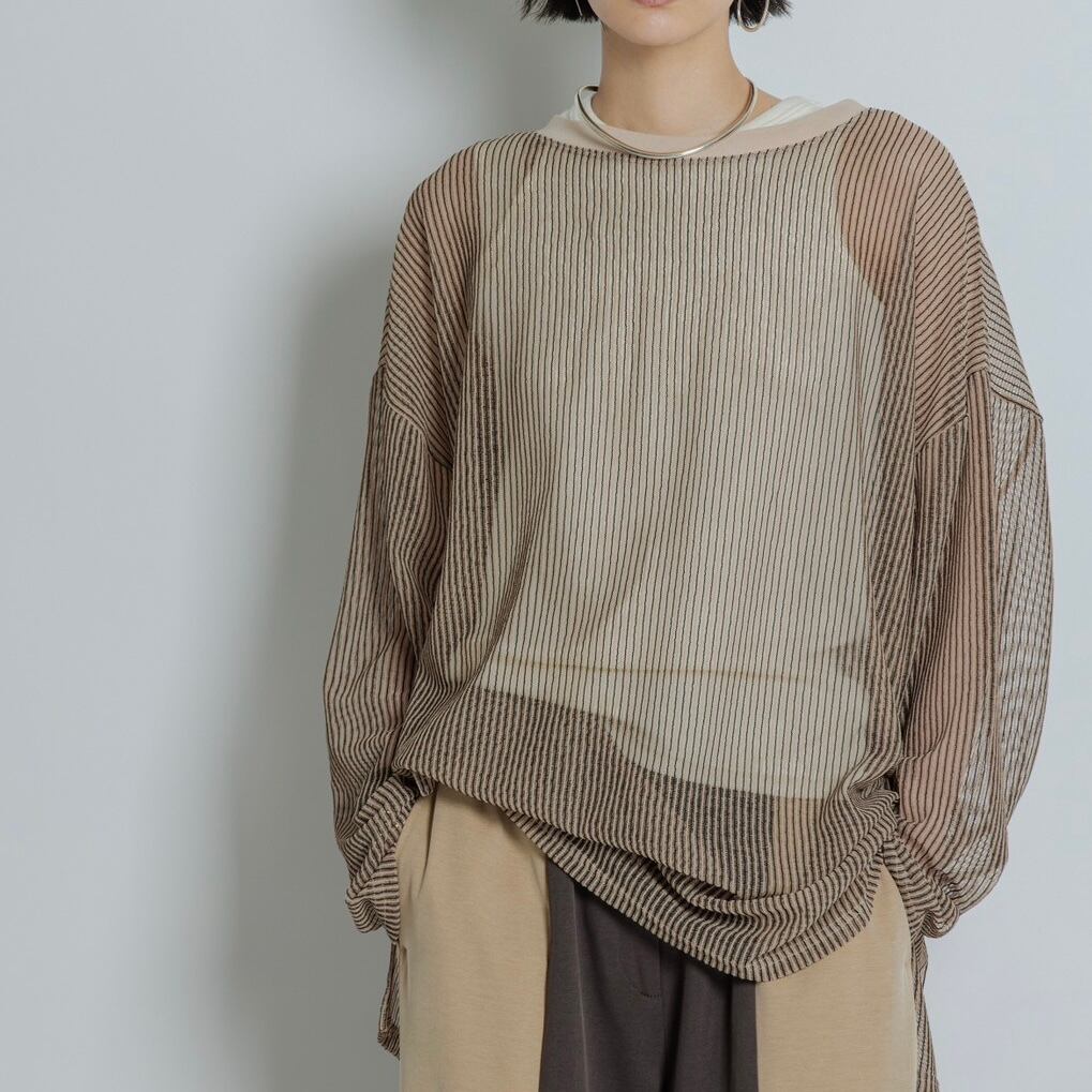 日本代理店正規品 【CHIGNON】新品 シアーカスレカレッジロゴPO