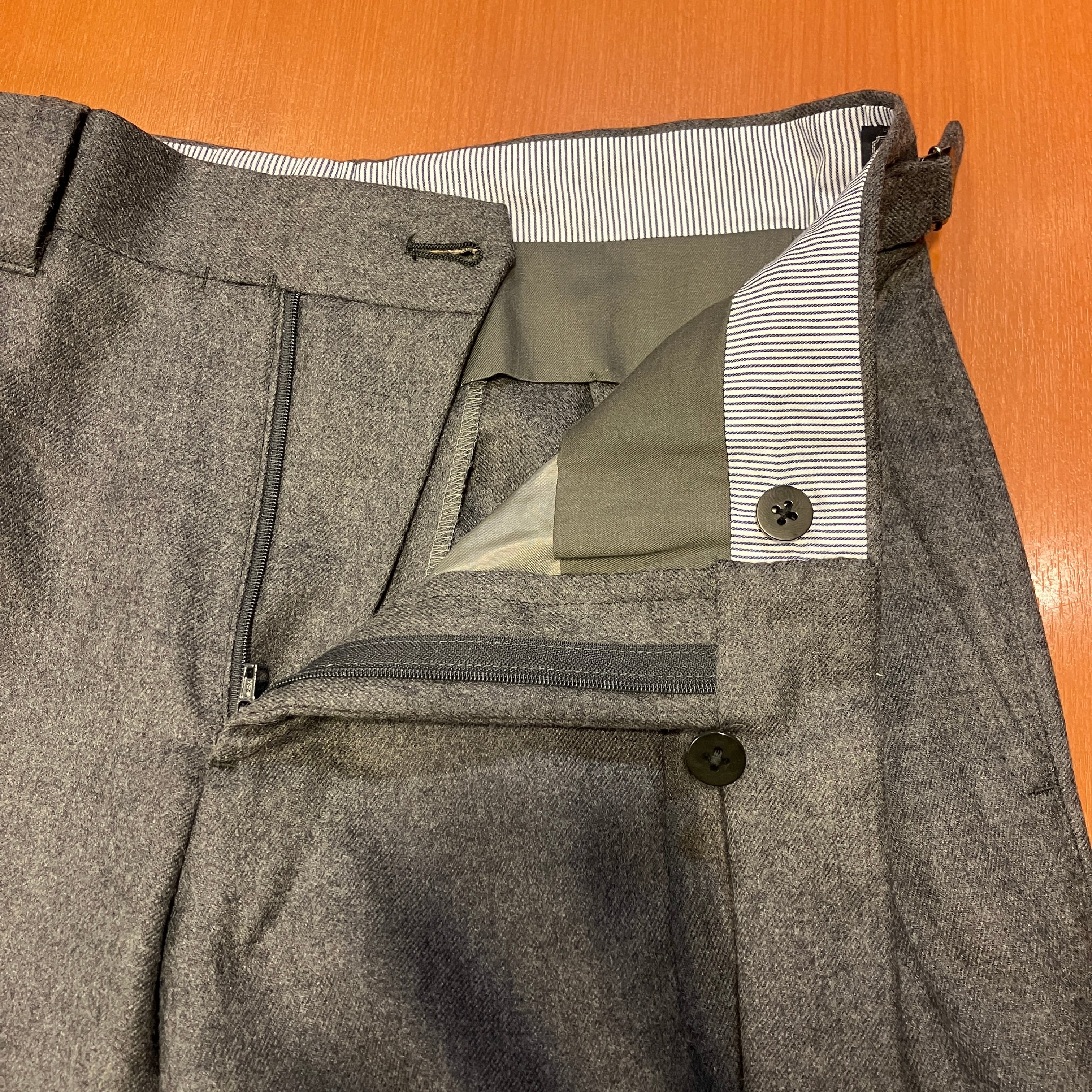 igarashi trousers フランネル　サイズ46 IGARASHI TROUSERS FLANNEL TROUSERS《46》 | safarionline