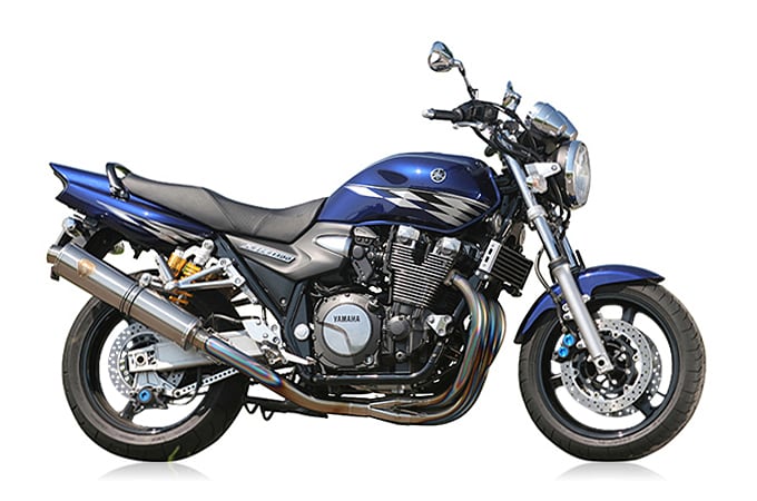 XJR1300('07～'17) ワイバン シングル チタンポリッシュ[WY08-01TI