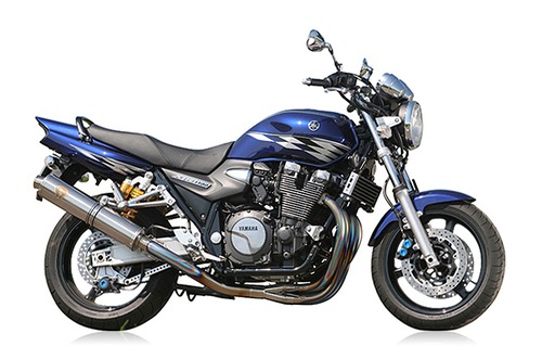 XJR1300('07～'17) ワイバン シングル チタンポリッシュ[WY08-01TI]