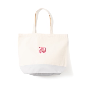 ALPSDR LOGO LARGE TOTE BAG / RED