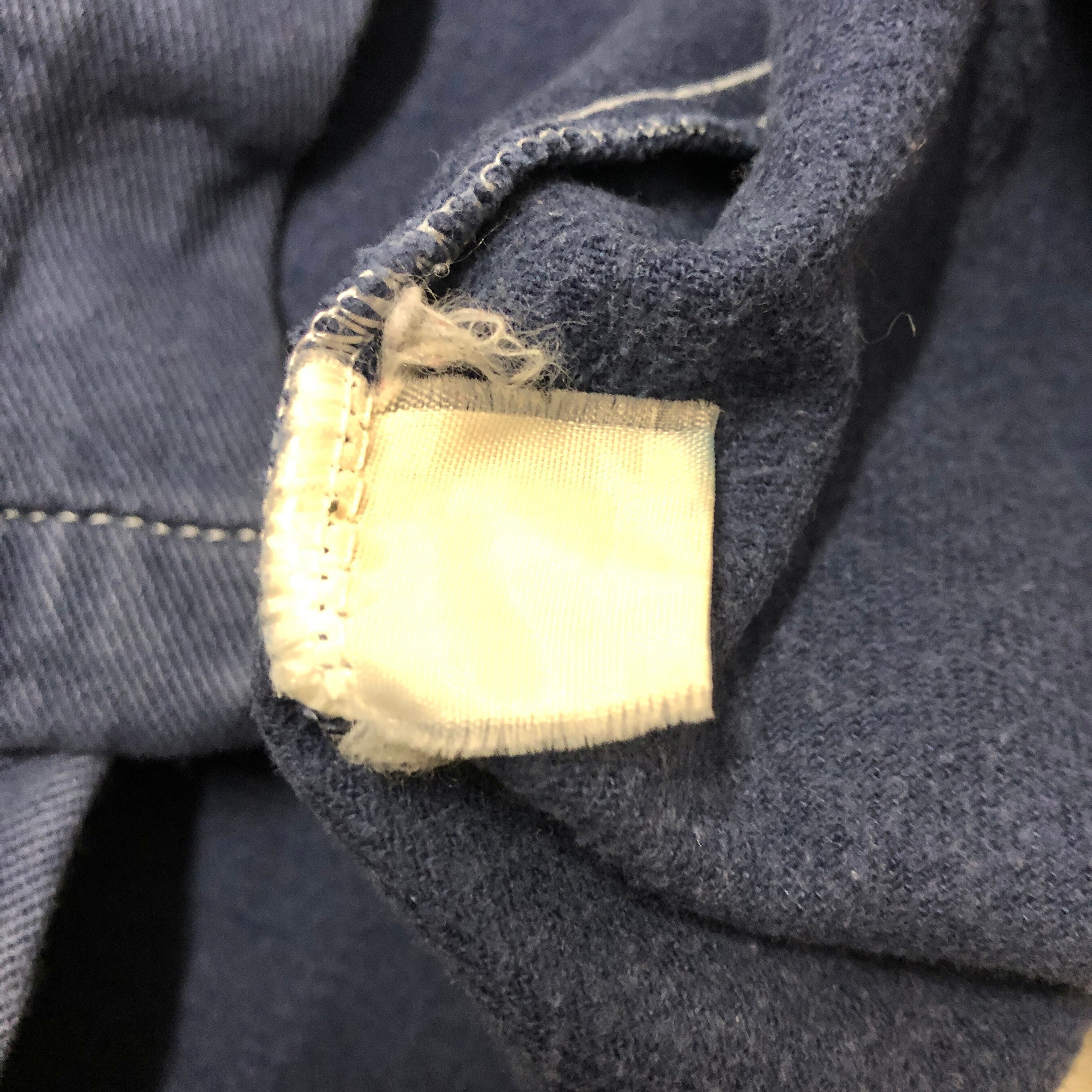 90s OLD STUSSY/KING SIZE/Coverall/白タグ/M/カバーオール/シャツ