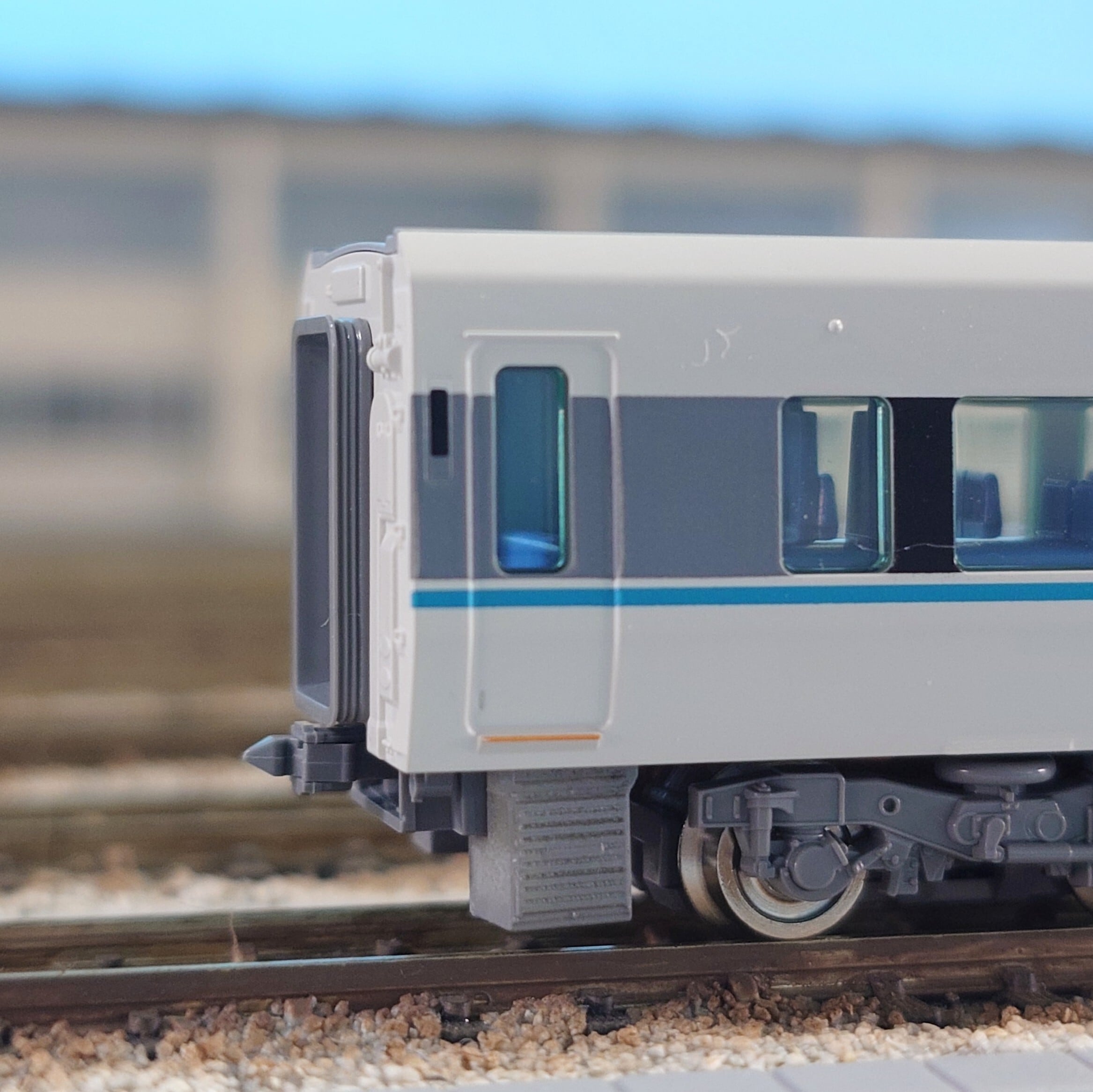 TOMIX 287系(こうのとり)」用トイレタンク、車端部床下機器7両分