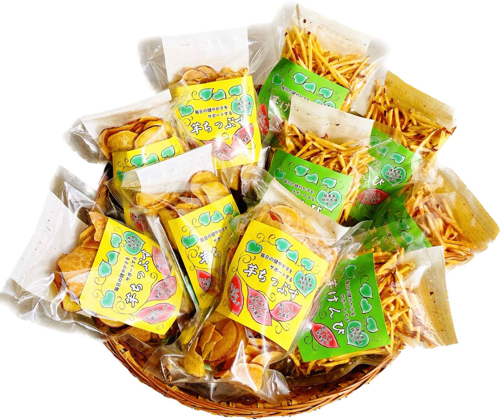 芋けんぴ・芋ちっぷす」10袋セット | 「空＆閑」 ONLINE SHOP