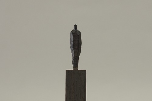 (127)wood figure-mini台付_070