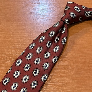 Seven Fold "SETTEPIEGHE" SILK PRINT TIE