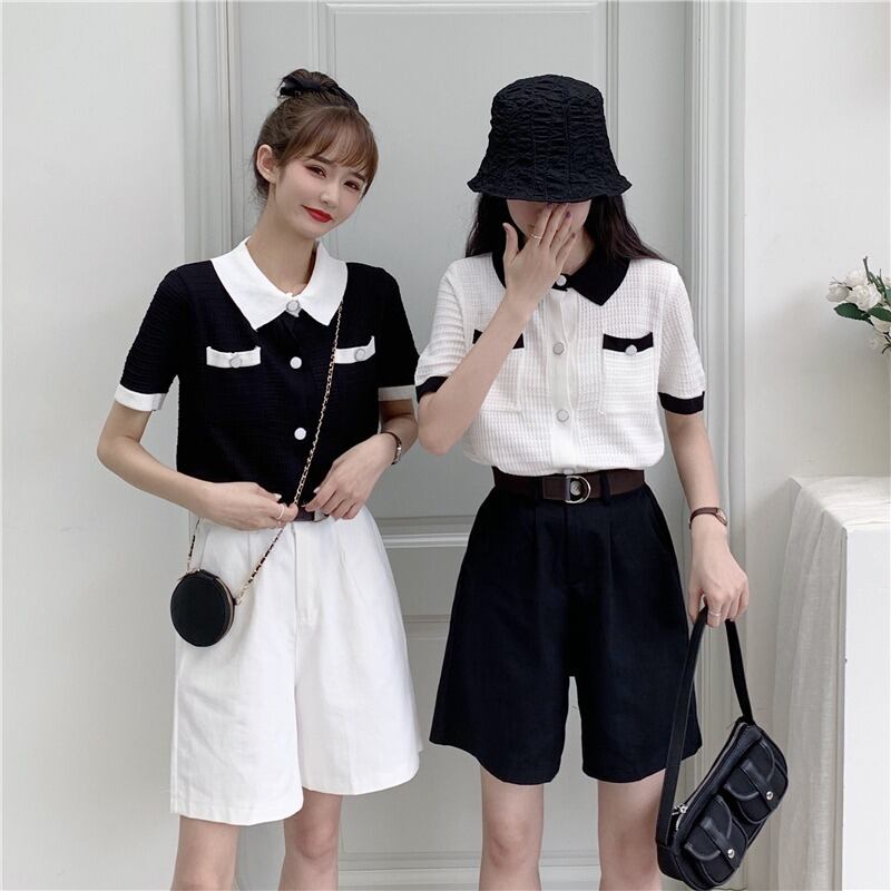 スタイルスタンダードスプリングサマーシャツ カジュアルパンツ レトロ 春物 夏物 1号婦人661162386