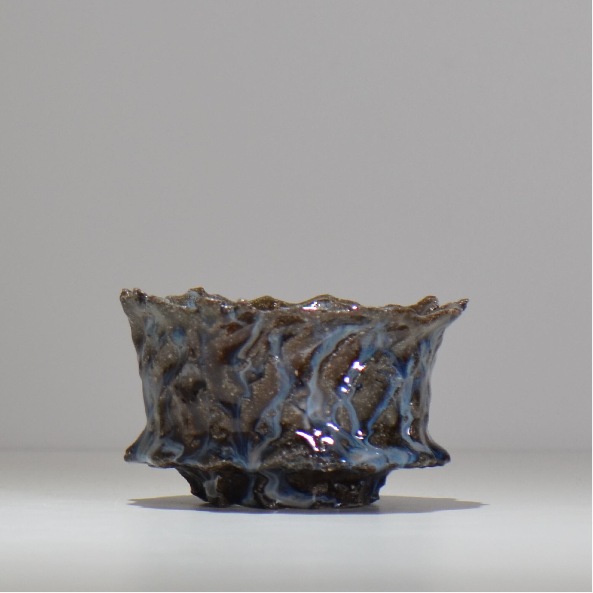 木村 貴史 / 深流-白波 / kt_sr19_m / 約 φ12.7cm / 植木鉢