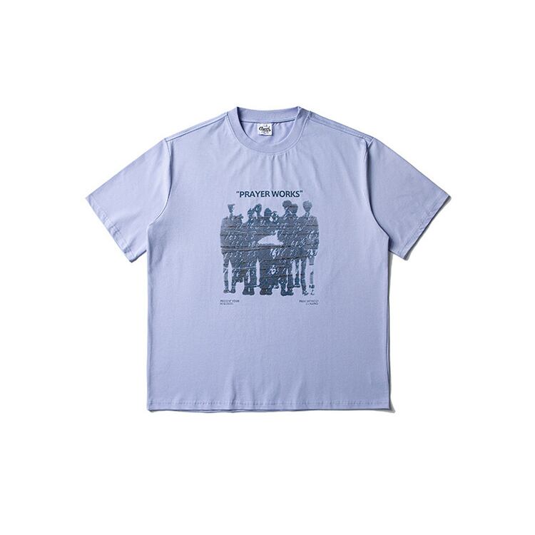 Graphic Print Oversized T-Shirt ‐2col‐ A0516