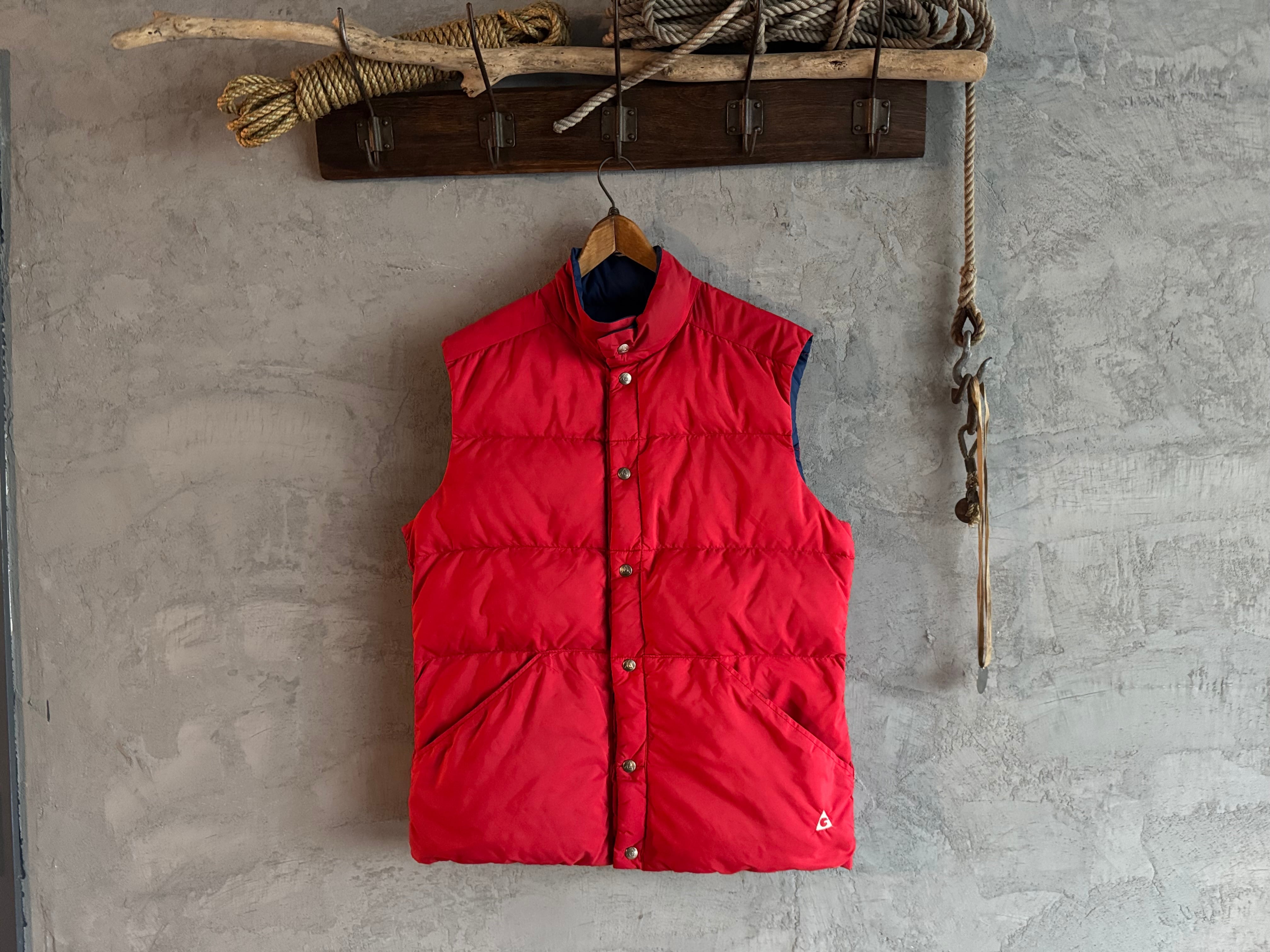 GERRY 80s リバーシブル ダウンベスト | ohal vintage&remake