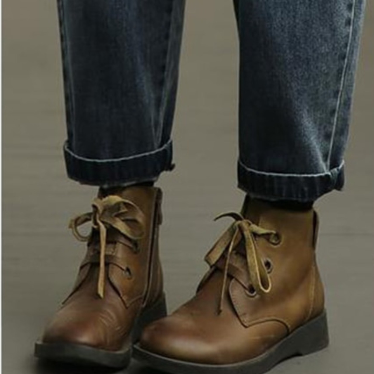 Ankle-length Straight Denim Pants / ストレート デニムパンツ（アンクル丈）