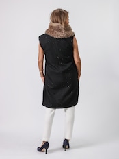 BEATRICE(ファー配色ショール)