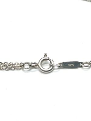 Tiffany&Co. インフィニティ　 Wチェーン ネックレス SV925